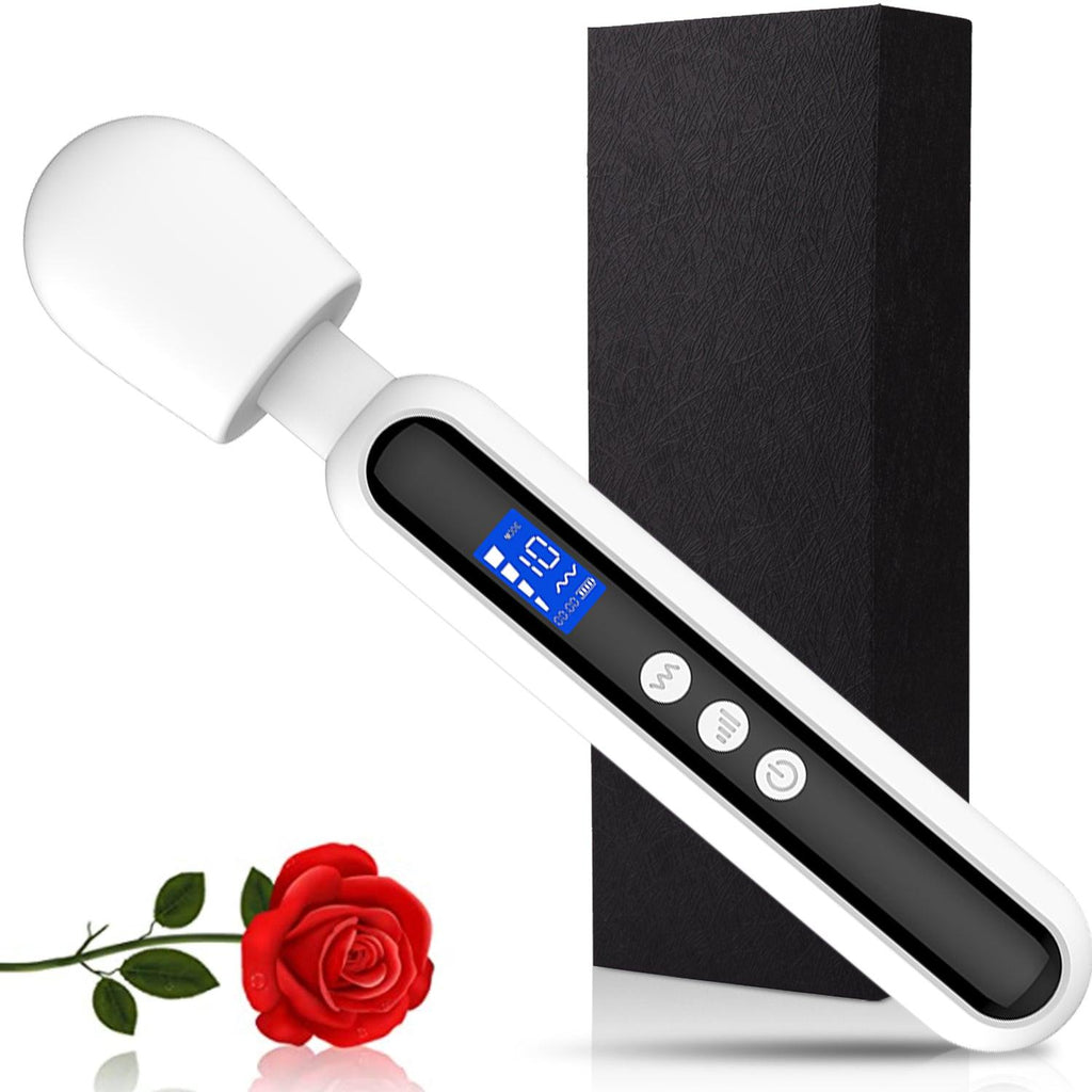 LED Display Muscles Massage Stick Vibrator