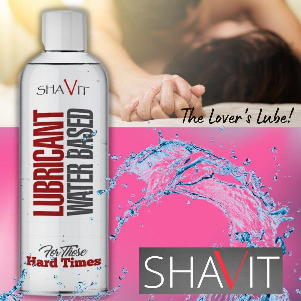 Shavit Long Lasting Lubricant - Water Based Lube Personal Natural Feel Sex Gel - Image #1